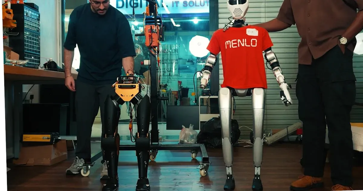 Asimov legs during early locomotion development