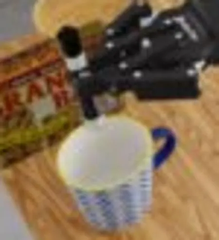 Enlarged crop of the marker produced by the agent's image inspection tool.