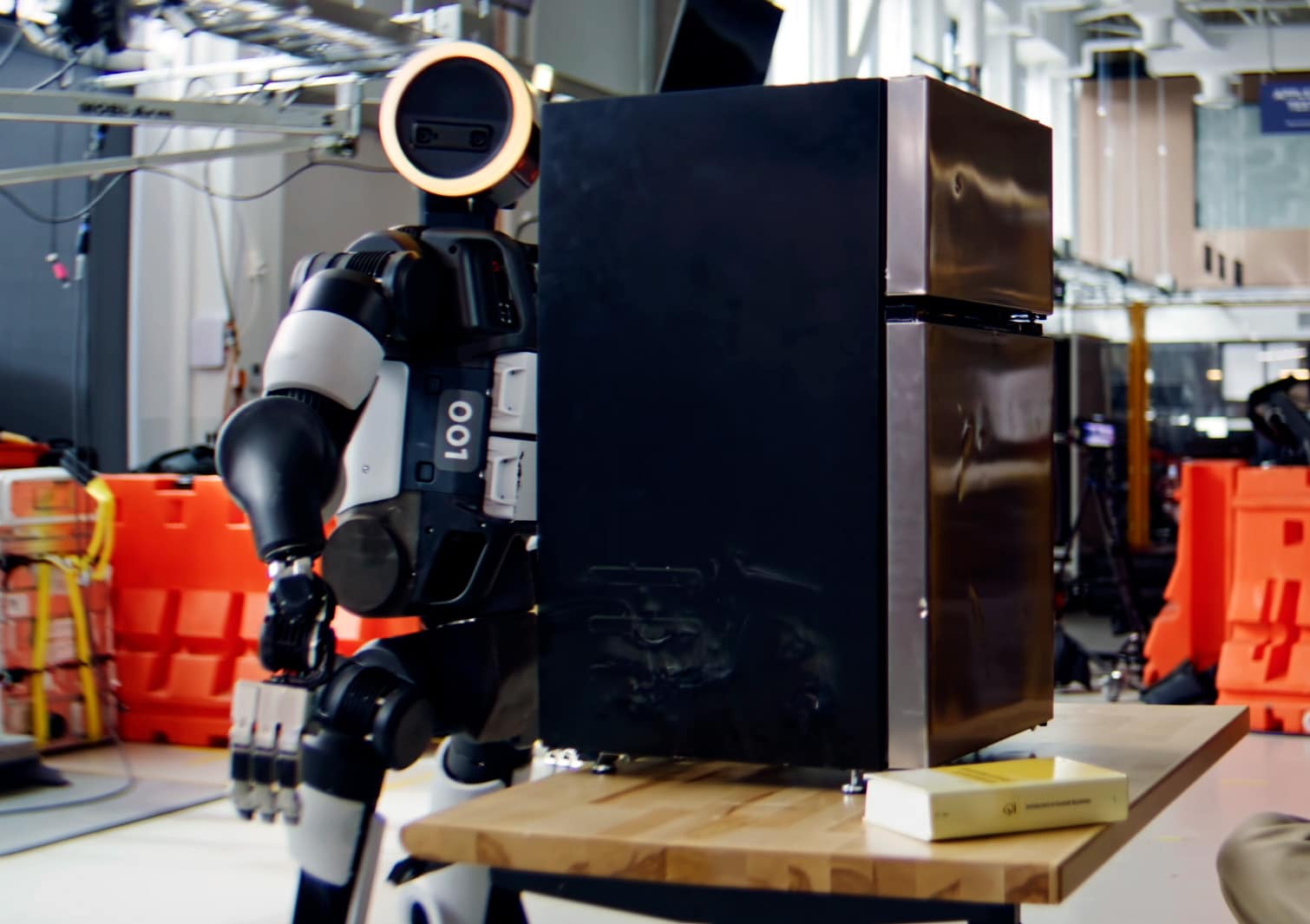 Training a Humanoid Robot for Hard Work