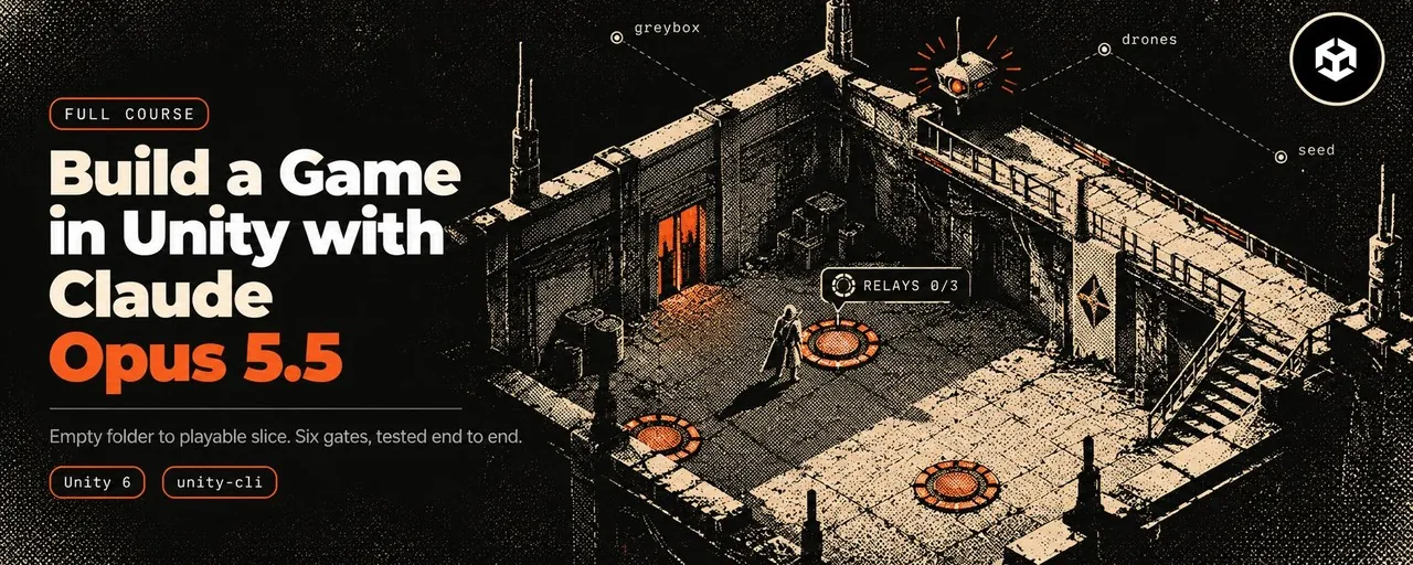 How to Build Your Own Game in Unity with Claude Opus 5.5: The Full Course
