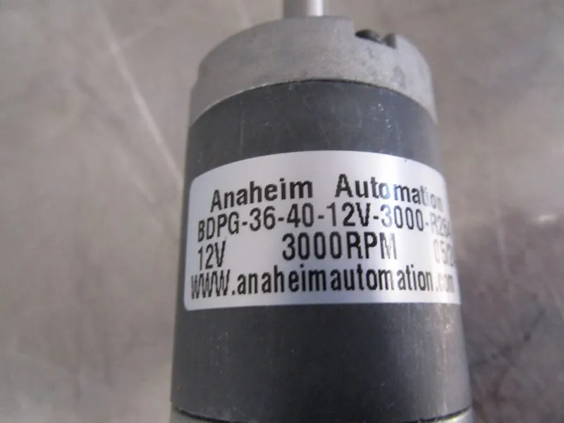 BDPG-36 DC Brush Planetary Gearmotor