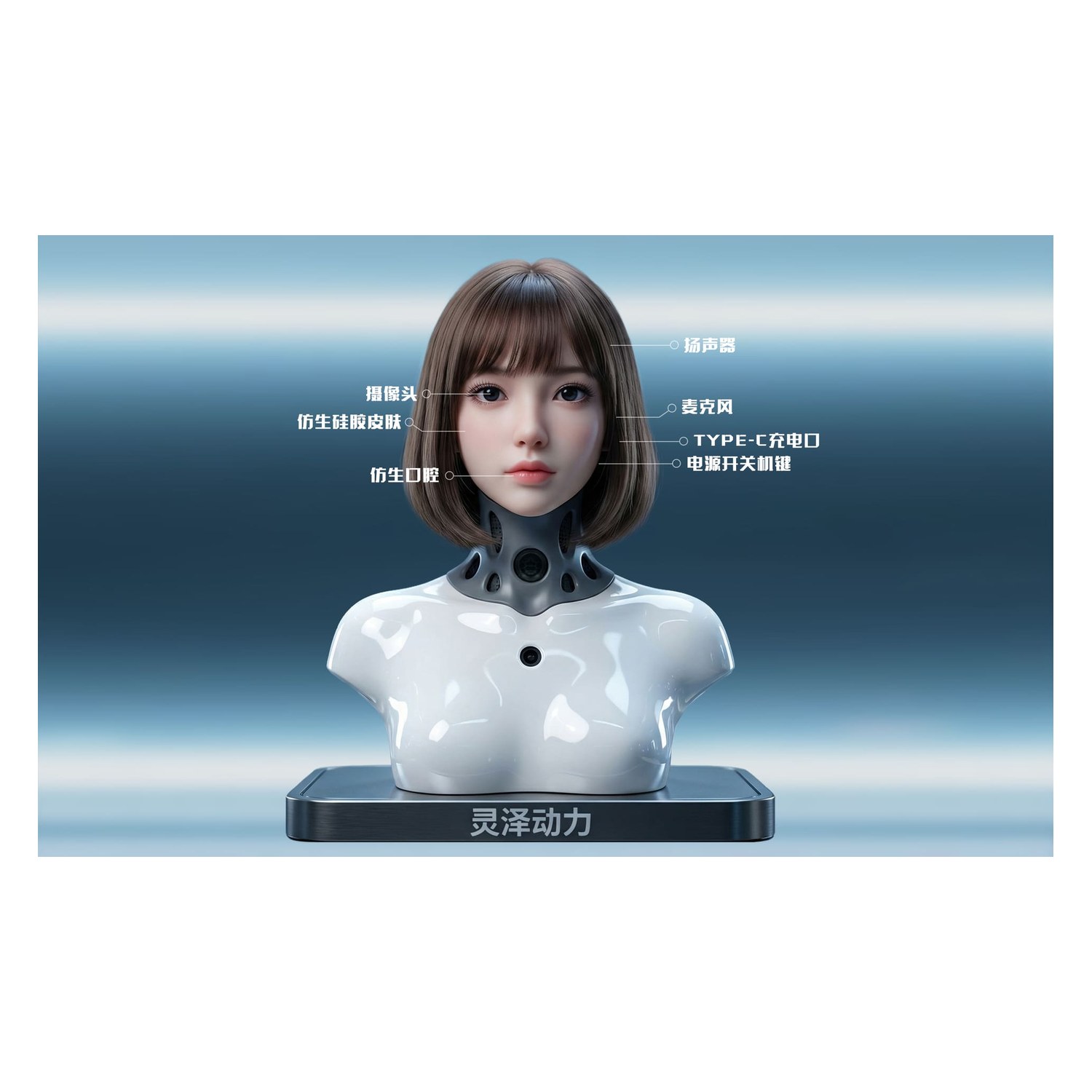 Lingze Power Smart Bionic Head 3.0