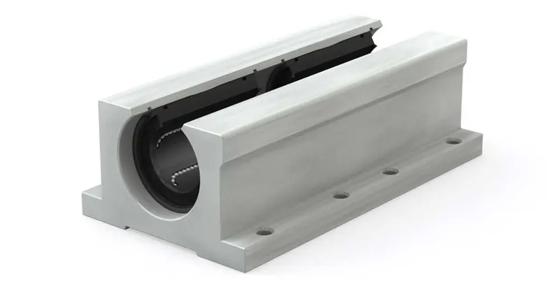 Twin Pillow Block Linear Ball Bearing IPPWN08G 1/2" Open
