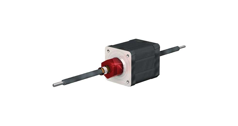 Lead Screw Linear Actuator - LSR18005T-08.00-NCF111-NNN-NNN Length: 8" Non-Captive NEMA 11 Motor