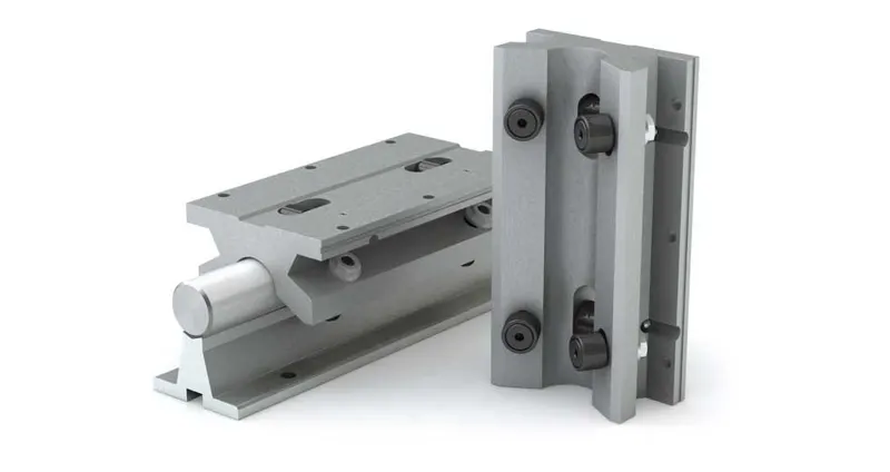 Twin Pillow Block - Linear Roller Bearing MTWN-16-OPN for a 16mm Shaft Diameter