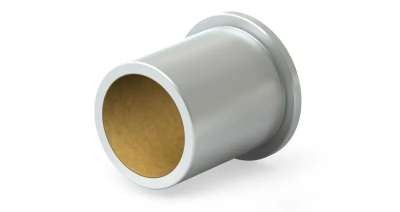 Linear Sleeve Bearing - Round Flanged PSFM0610-06 Bushing ID: 6mm Length: 6mm