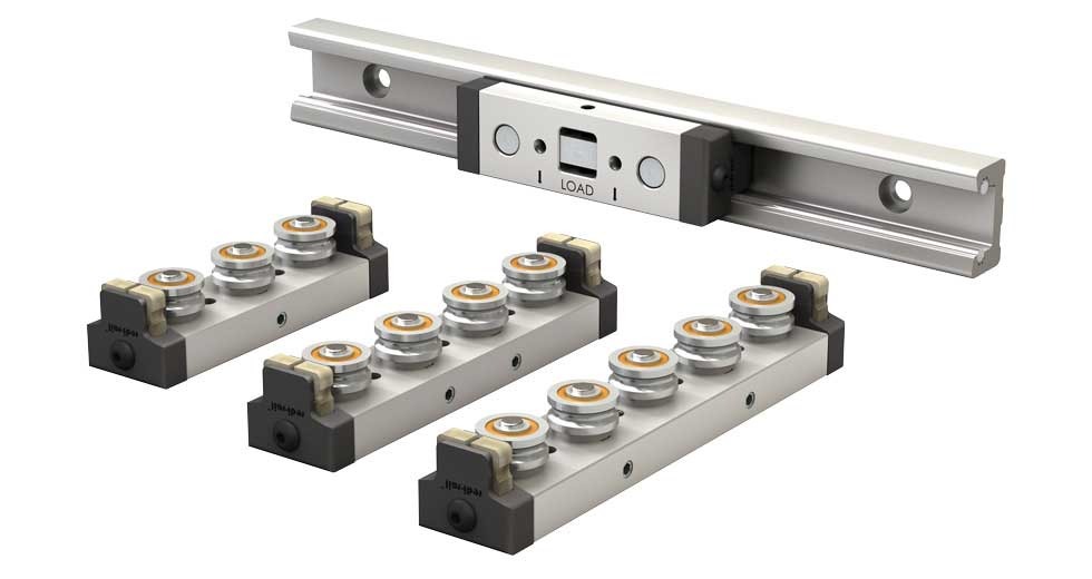 Linear Guide Rail - Stainless Steel Rods Redi-Rail RR30CR-0250 Width: 30mm Length: 250mm