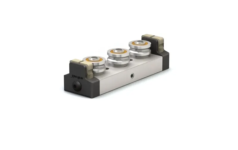 Linear Guide Carriage - Redi-Rail RRS30 w/ 3 Steel Roller Bearings - Width: 30mm