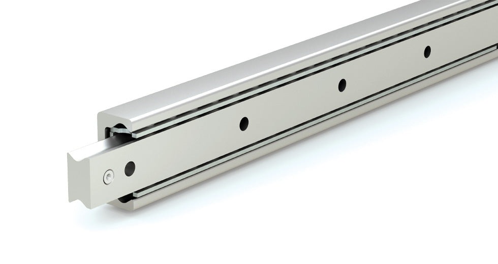 Steel Drawer Slide SDP28S-0130 Partial Extension Size: 28mm Stroke: 74mm