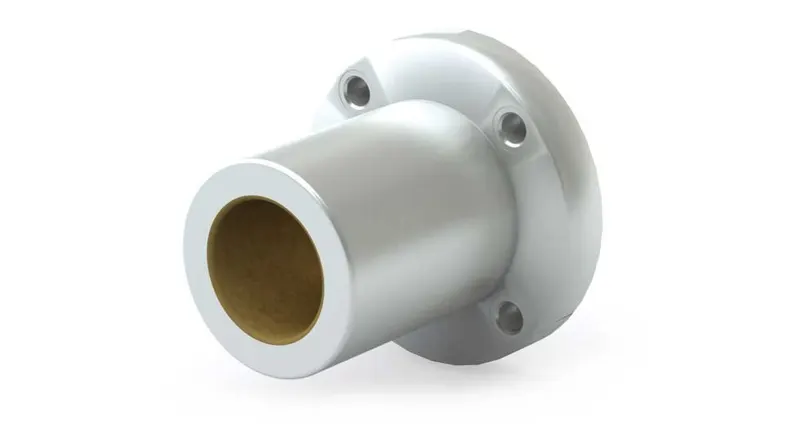 Plain Linear Bearing - Round Flanged SFPMR08 8mm Precision ID