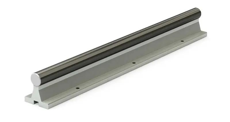 PBC SRA10CC-012 陶瓷涂层铝制直线轴导轨组件 5/8in×12in