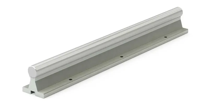 Linear Shaft on Rail - Carbon Steel SRAM12-0360-SL Diameter: 12mm Length: 360mm