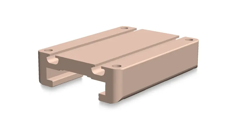 PBC Uni-Guide UGA040C-0C1G00 低矮线性滑座 100mm