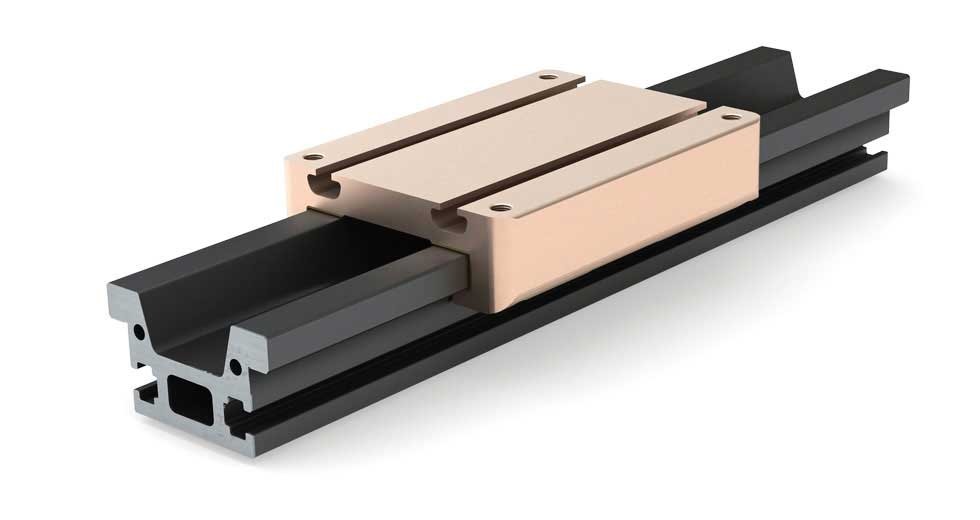 Linear Slide - Tall Uni-Guide UGT040-0400-0C1G00-1 Height: 40mm Length: 400mm