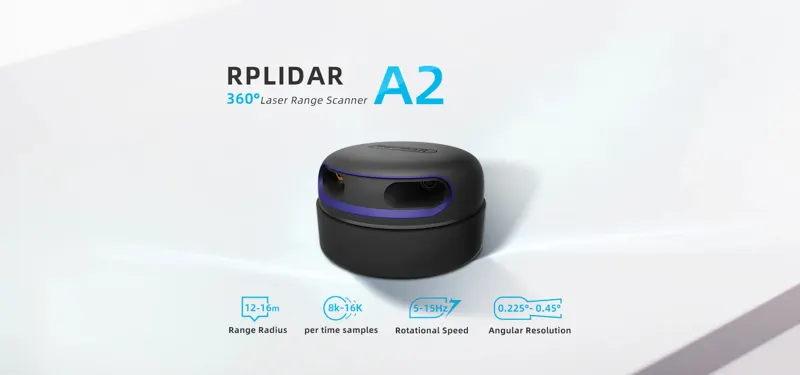 Slamtec (Silan Technology) RPLIDAR A2 2D LiDAR