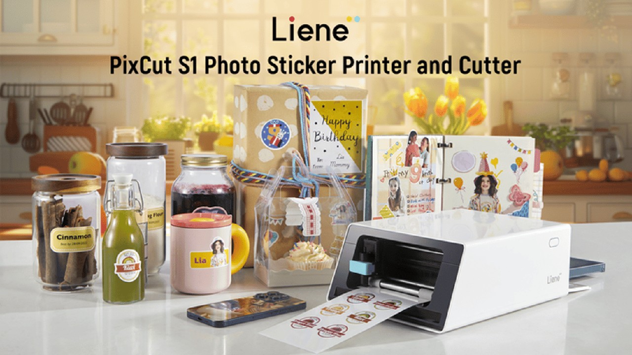 Liene PixCut S1 Photo Sticker Printer and Cutter
