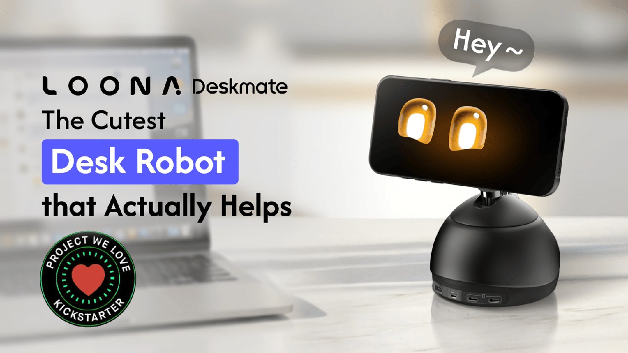 Loona Deskmate: The Cutest Desk Robot That Actually Helps