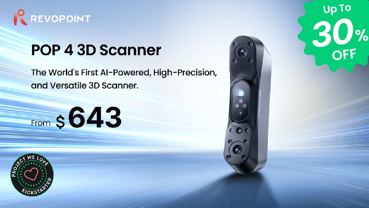 Revopoint POP 4 3D Scanner