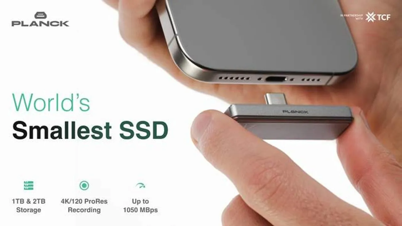Planck: The World’s Smallest Phone-first SSD with up to 2TB