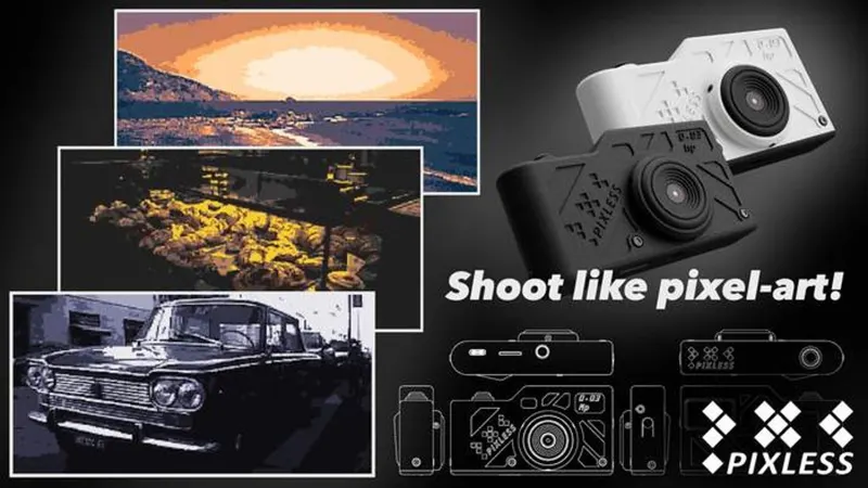 Pixless camera