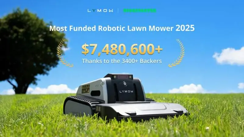 Lymow One｜Boundary-Free Robot Mower for Any Terrain and Size