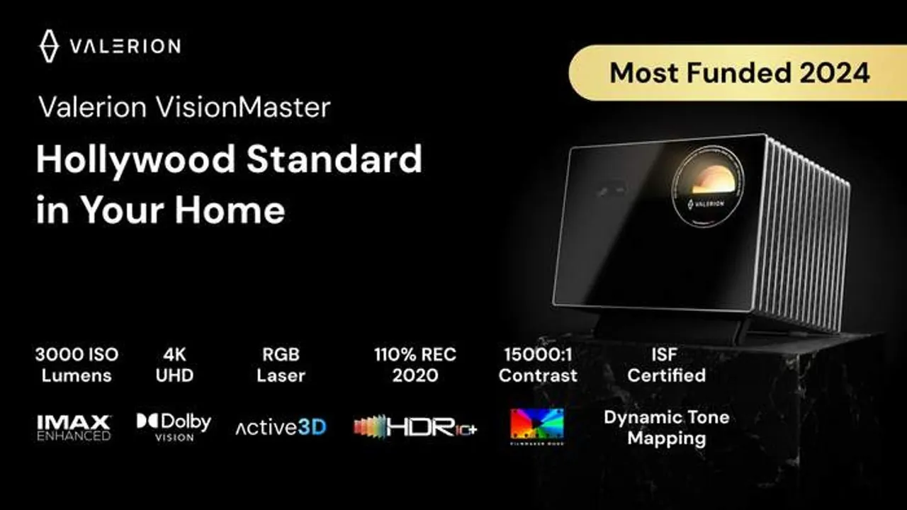 Valerion VisionMaster:电影级 RGB 激光投影仪