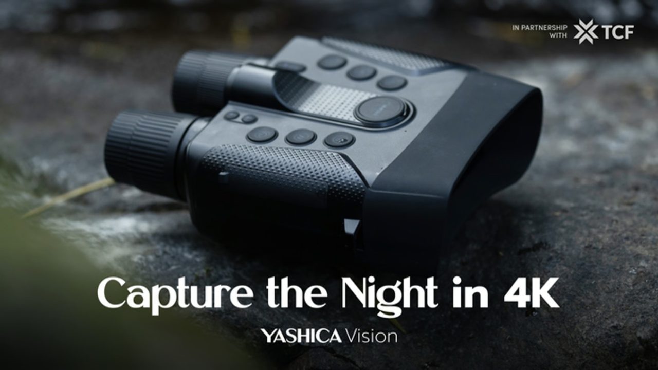 YASHICA Vision 双筒夜视仪:4K 记录黑夜