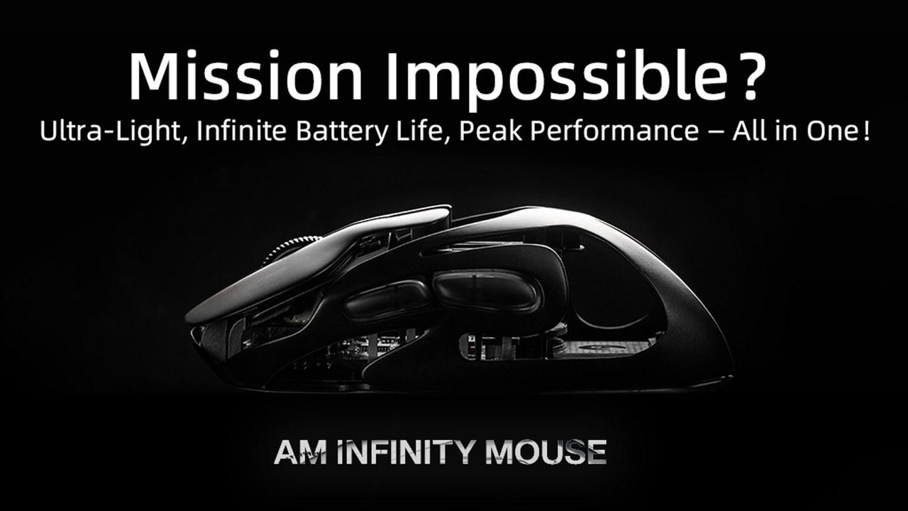 Angry Miao: Ultra-Light, Infinite Battery, Pro Gaming Mouse