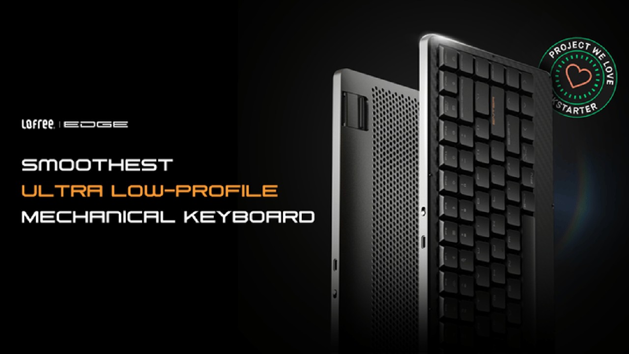 Lofree EDGE, Smoothest Ultra Low-Profile Mechanical Keyboard