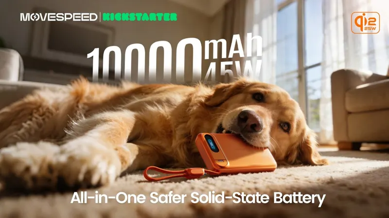 MOVESPEED: Qi2.2 45W All-in-One Safer Solid-State Battery