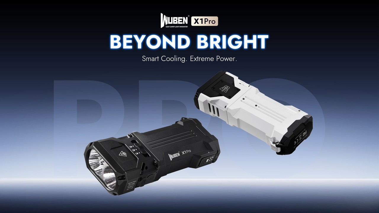 WUBEN X1Pro — Compact Power, Redefined.