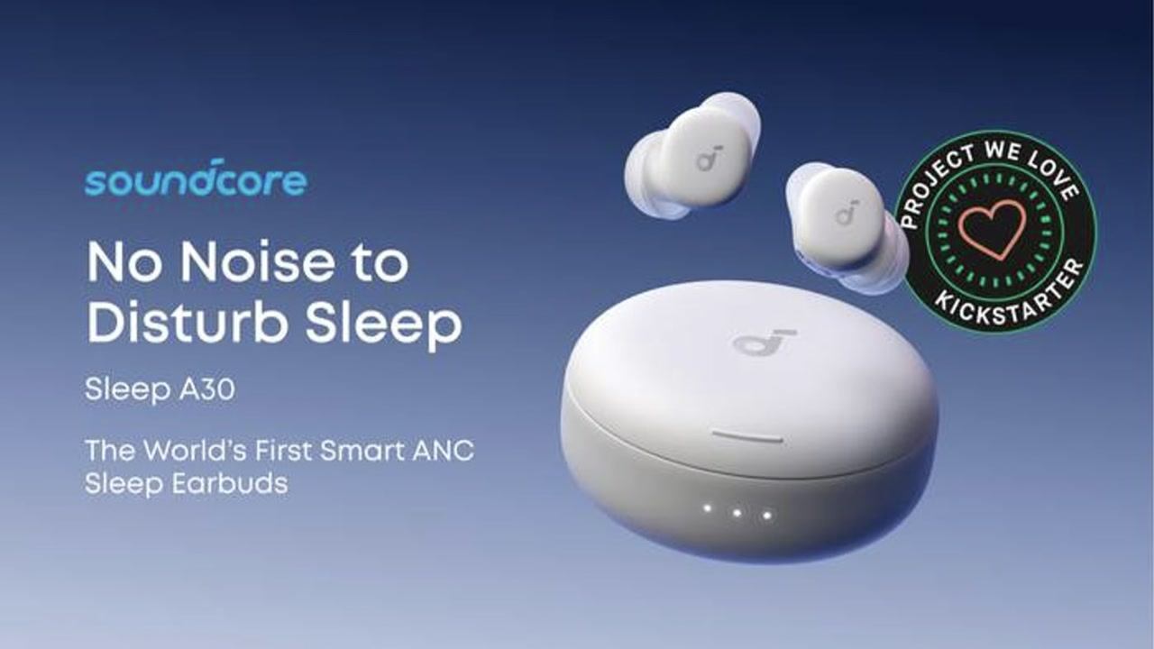 soundcore Sleep A30:首款智能主动降噪睡眠耳塞