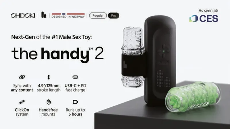 The Handy 2: The #1 Male Sex Toy, Now Even Better