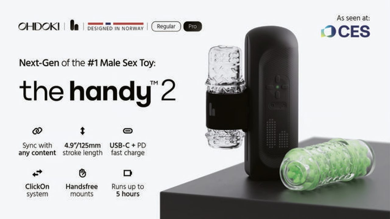 The Handy 2: The #1 Male Sex Toy, Now Even Better