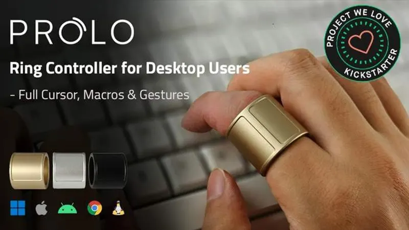 Prolo Ring: Full Desktop Control Without a Mouse