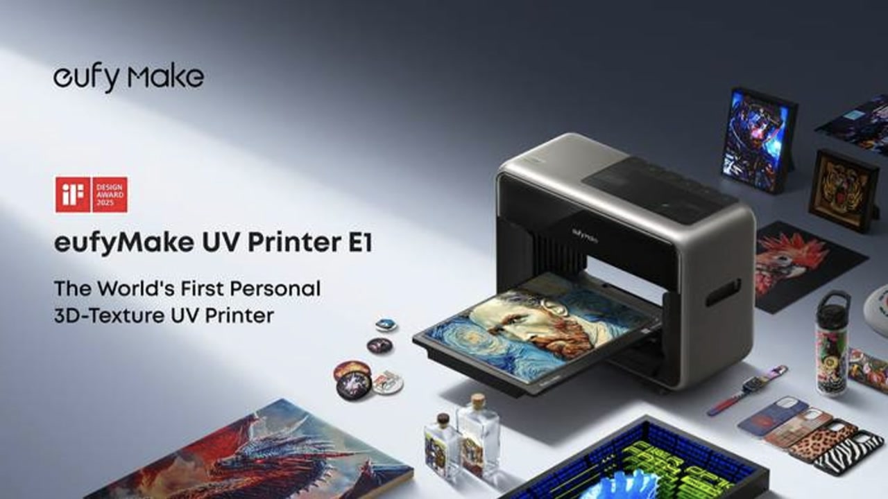 eufyMake E1:首台个人 3D 纹理 UV 打印机