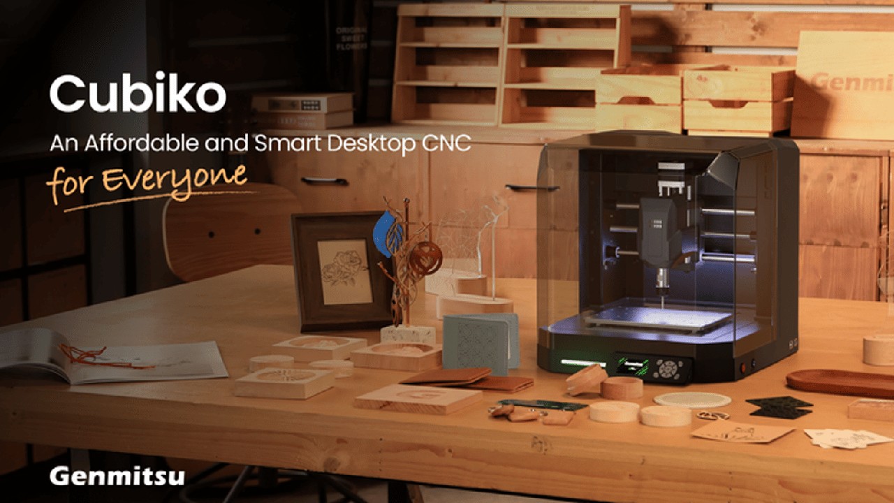 Genmitsu Cubiko, An Affordable Desktop CNC for Everyone
