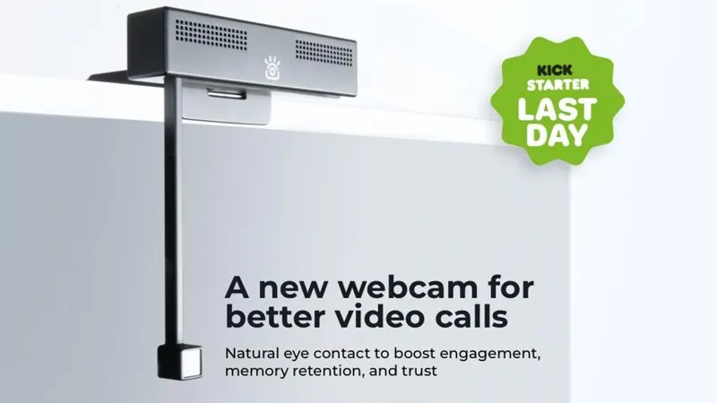 Align for better video calls with the iContact Camera Pro