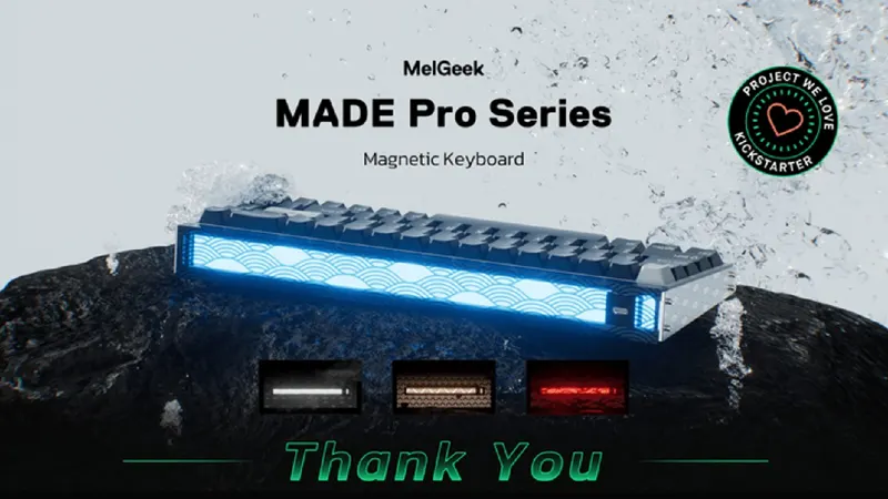 MelGeek MADE68 Pro & MADE84 Pro, Rapid Trigger HE Keyboard