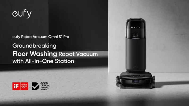 eufy S1 Pro Floor Washing Robot Vacuum & All-in-One Station