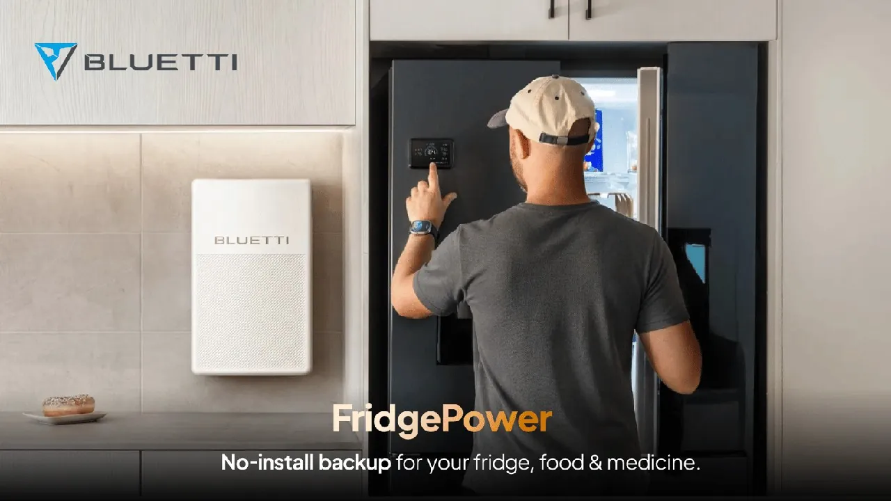 BLUETTI FridgePower: Power Out. Fridge On.