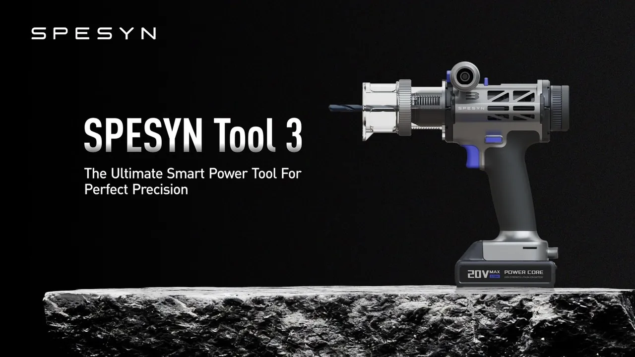 SPESYN Tool 3: Drill-Press Precision in a Handheld Drill