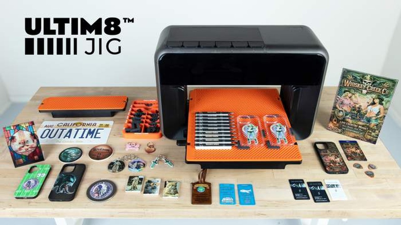 ULTIM8 JIG - Print Bed Alignment System for EufyMake E1