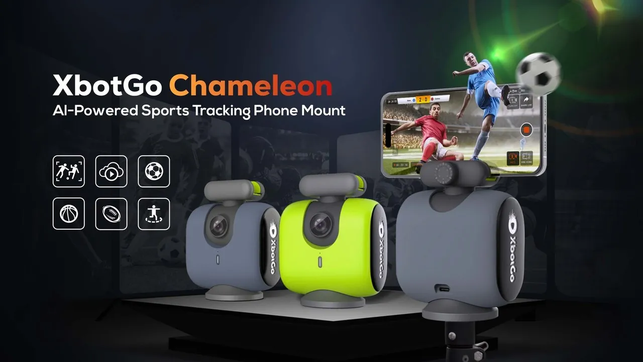 XbotGo Chameleon Al-Powered Sports Tracking Phone Mount