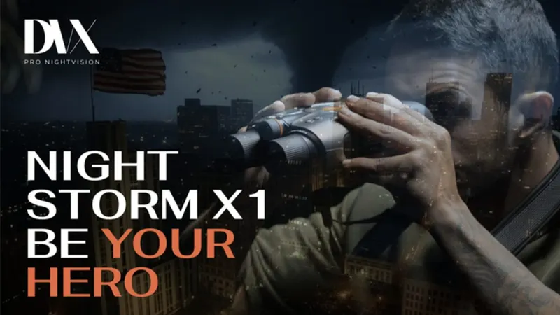 Night Storm X1: See the Night with 1200m of True 4K Vision