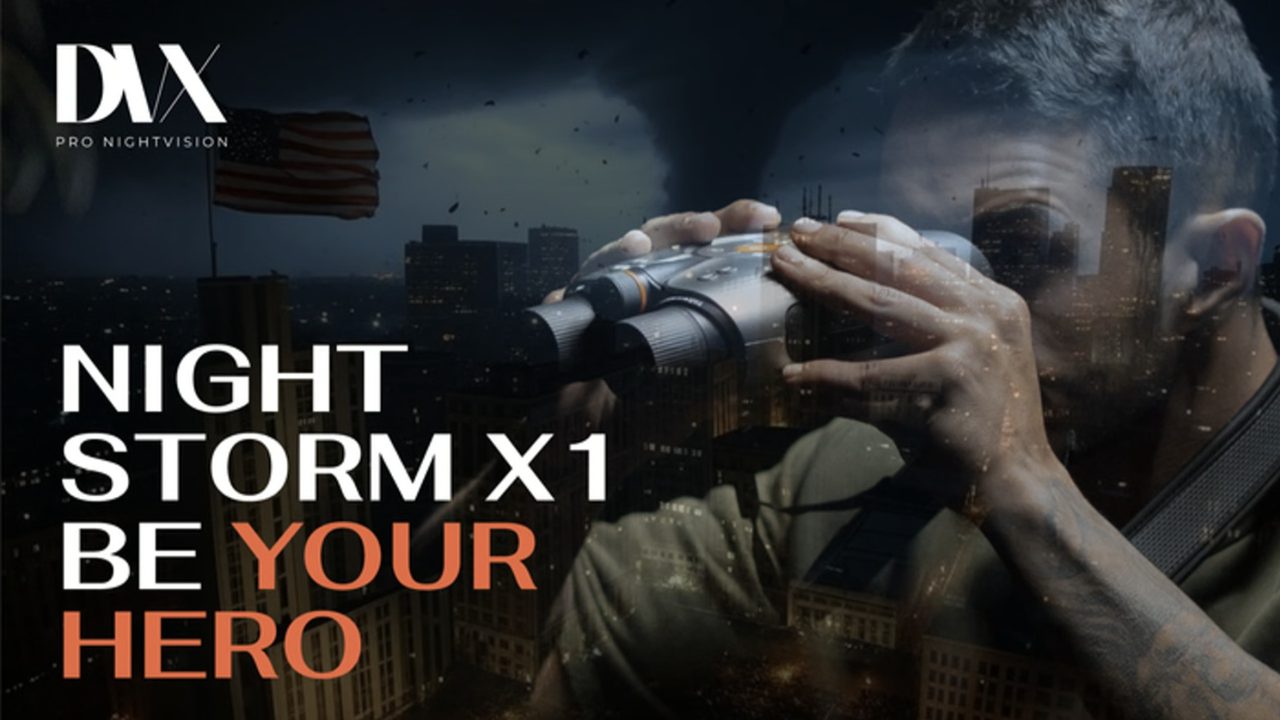 Night Storm X1: See the Night with 1200m of True 4K Vision