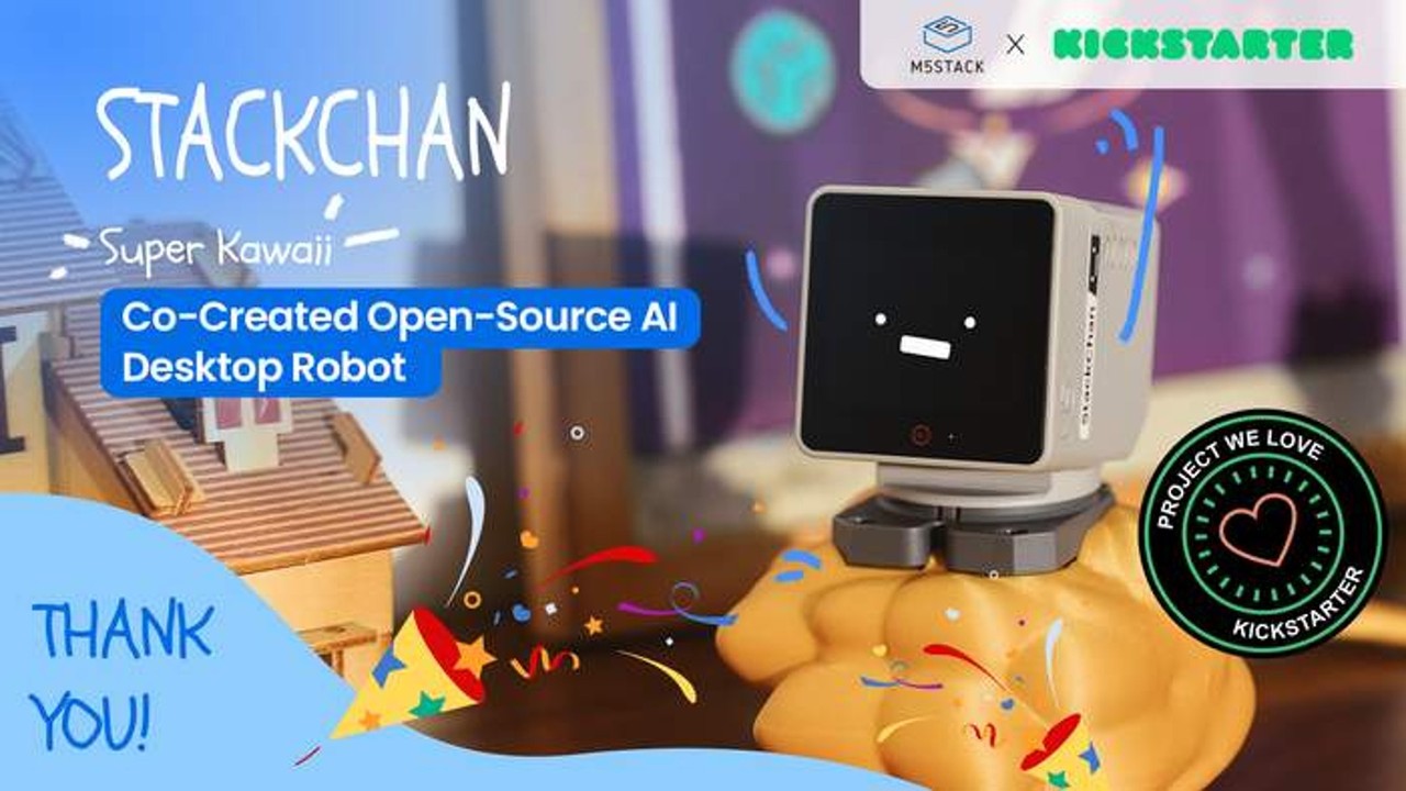 StackChan: Kawaii Co-Created Open-Source AI Desktop Robot
