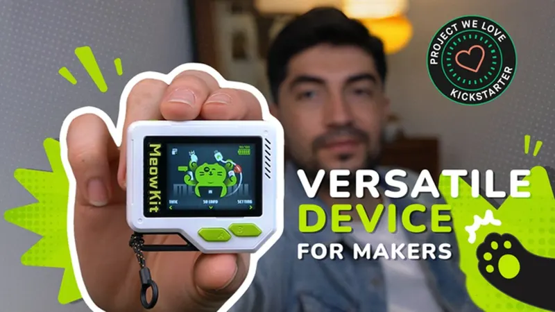 MeowKit — Versatile Device for Makers