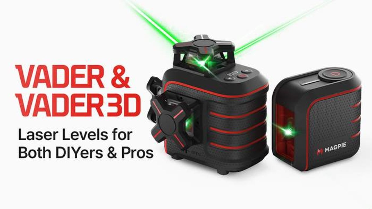 The VADERs: Laser Levels for Both DIYers and Pros