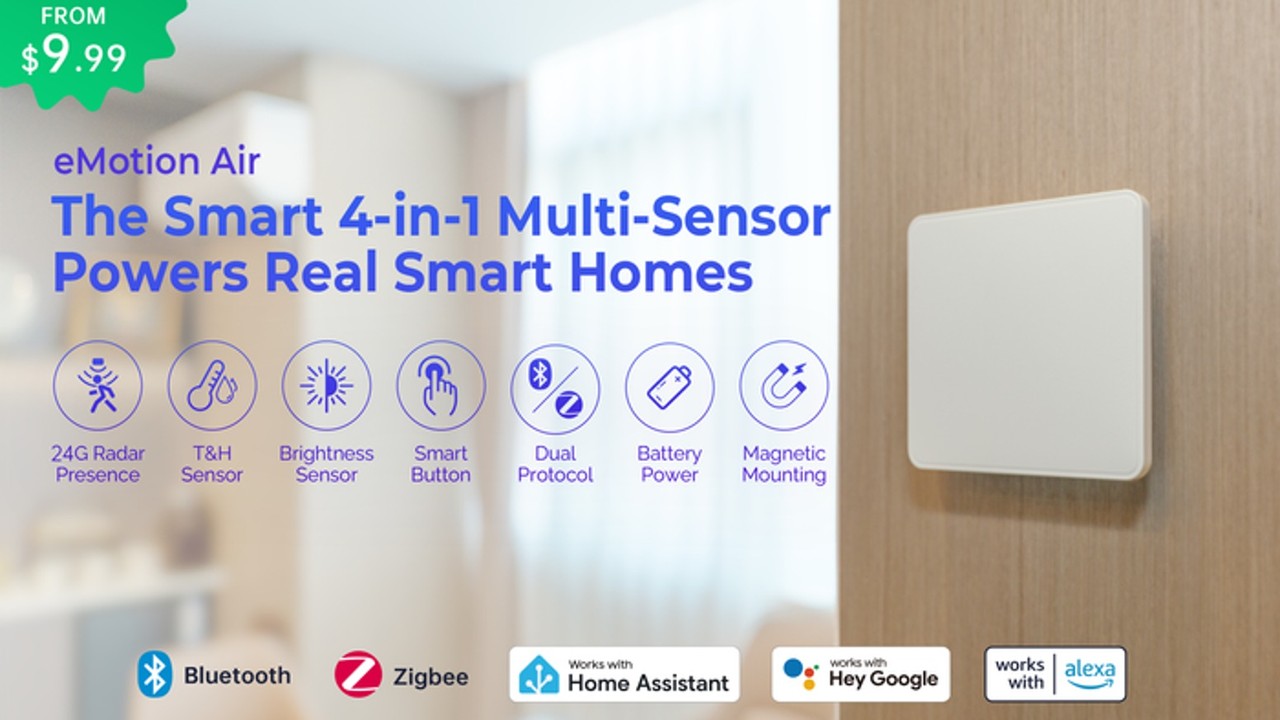 eMotion Air: Battery-Powered mmWave Presence Multi-Sensor
